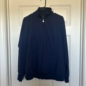 Navy Blue Cherokee Infinity Scrub Jacket